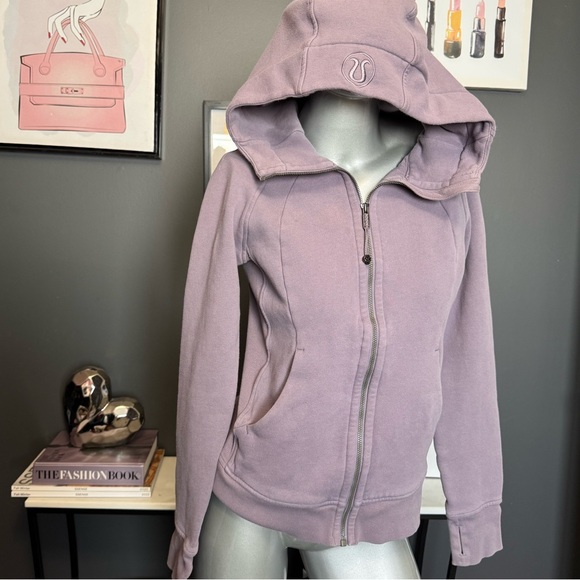 lululemon athletica Tops - Lululemon Purple Scuba Hoodie